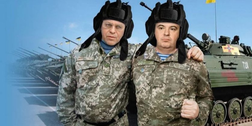 Пашинський (зліва) вимагав спростування статті про корупцію в&nbsp;оборонпромі (Фото: НВ)