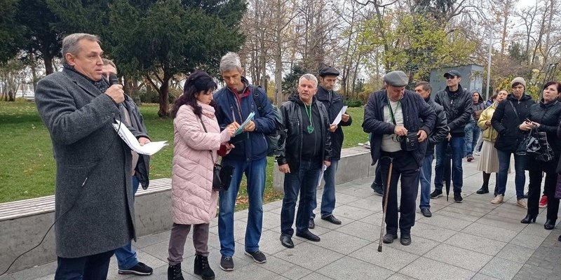 Мітинг у&nbsp;Миколаєві (Фото: Новини N)