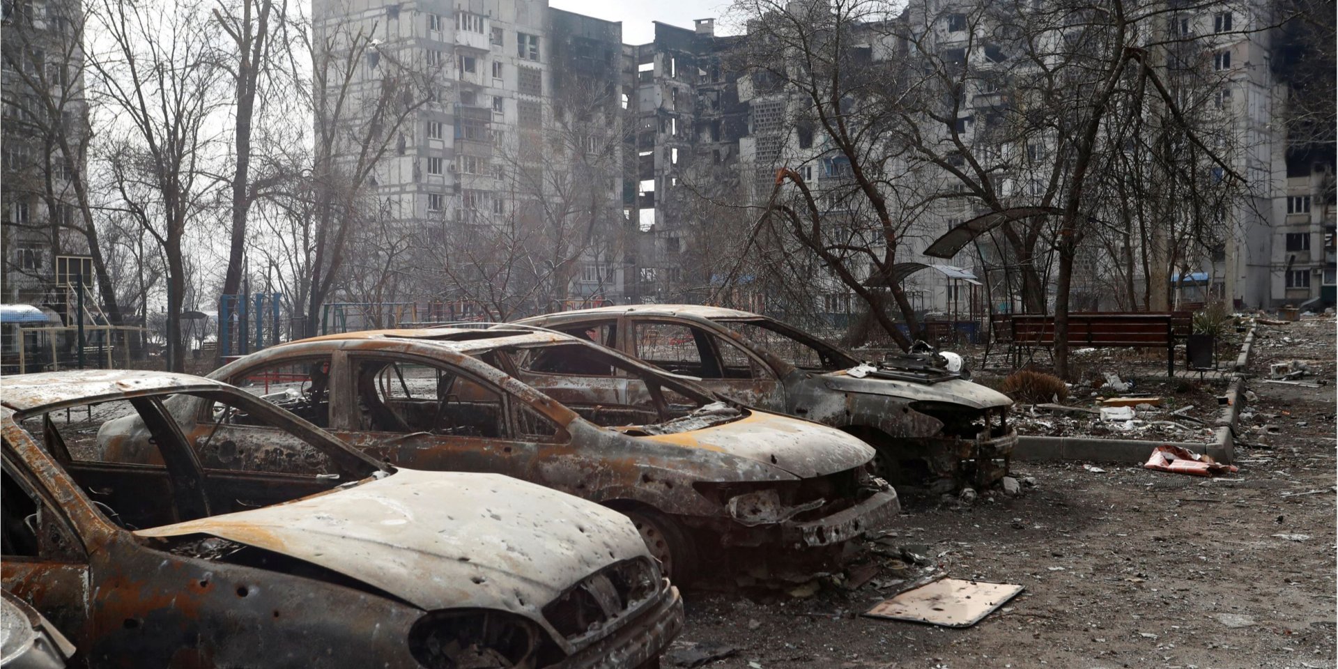 Mariupol has been blocked by Russian troops since March 1 (Photo: Alexander Ermochenko/Reuters)