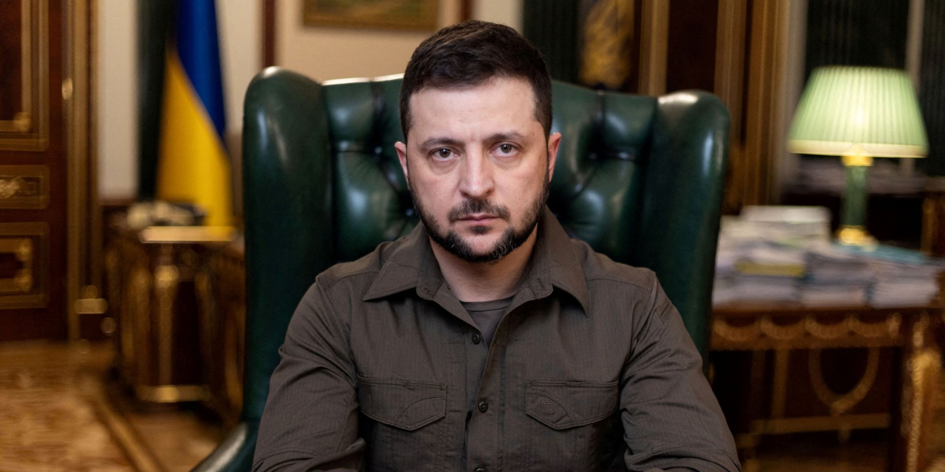 Volodymyr Zelensky (Photo: Ukrainian Presidential Press Service/Handout via REUTERS)