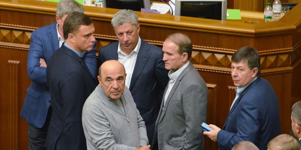 Представники ОПЗЖ у&nbsp;Верховній Раді (Фото: Олег Федонюк/Рух ЧЕСНО)