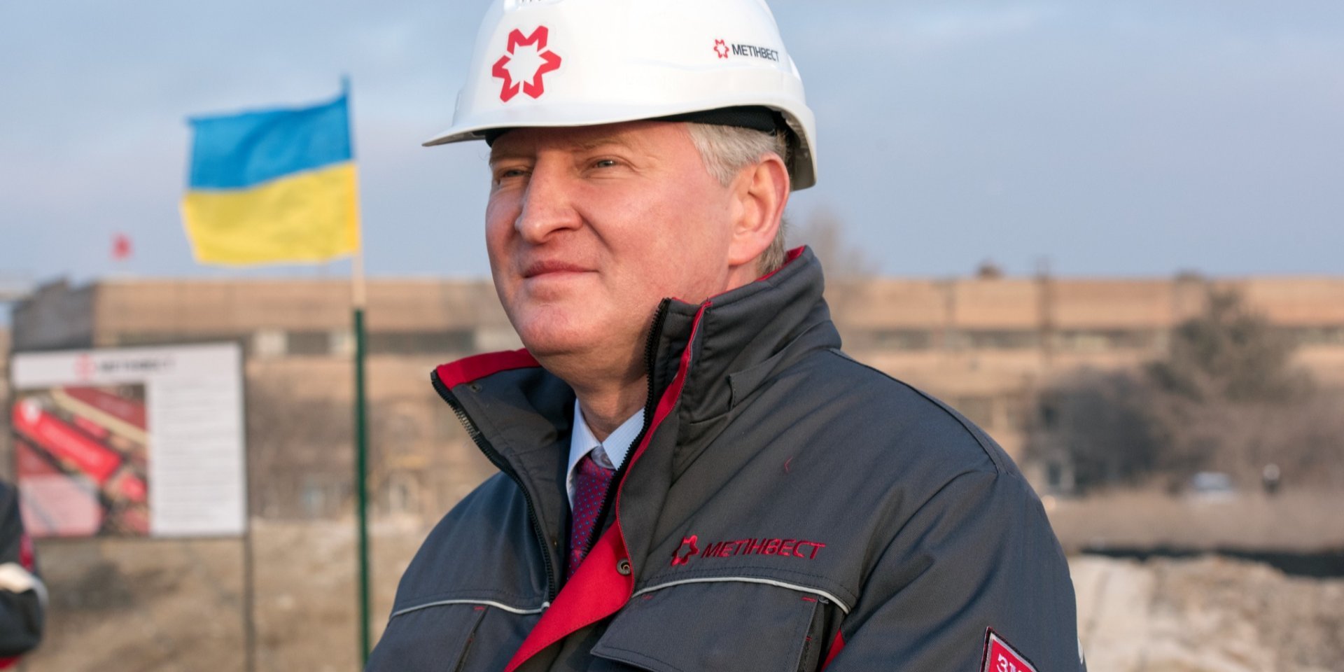 Rinat Akhmetov in Mariupol in February 2022 (Photo: Metinvest Group)