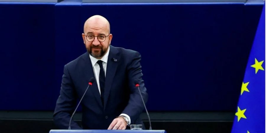 Charles Michel did not name the exact date that the council would consider Ukraine's application for EU membership (Photo: Gonzalo Fuentes/Reuters)