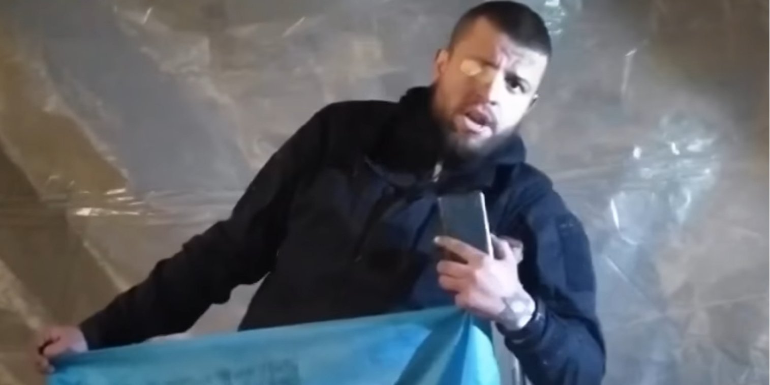 Vitaliy Barabash (Photo: The video screenshot Ilgam Hasanov via Facebook)
