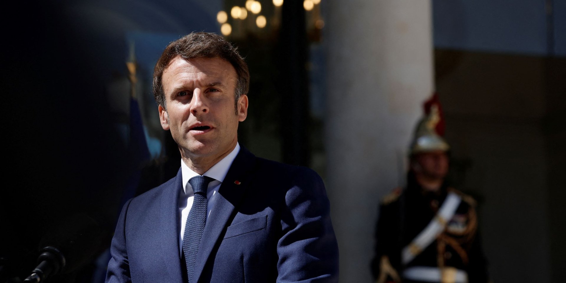 According to Zelensky, Macron’s attempts to find an “off-ramp” for Russia are futile (Photo: Benoit Tessier/Reuters)