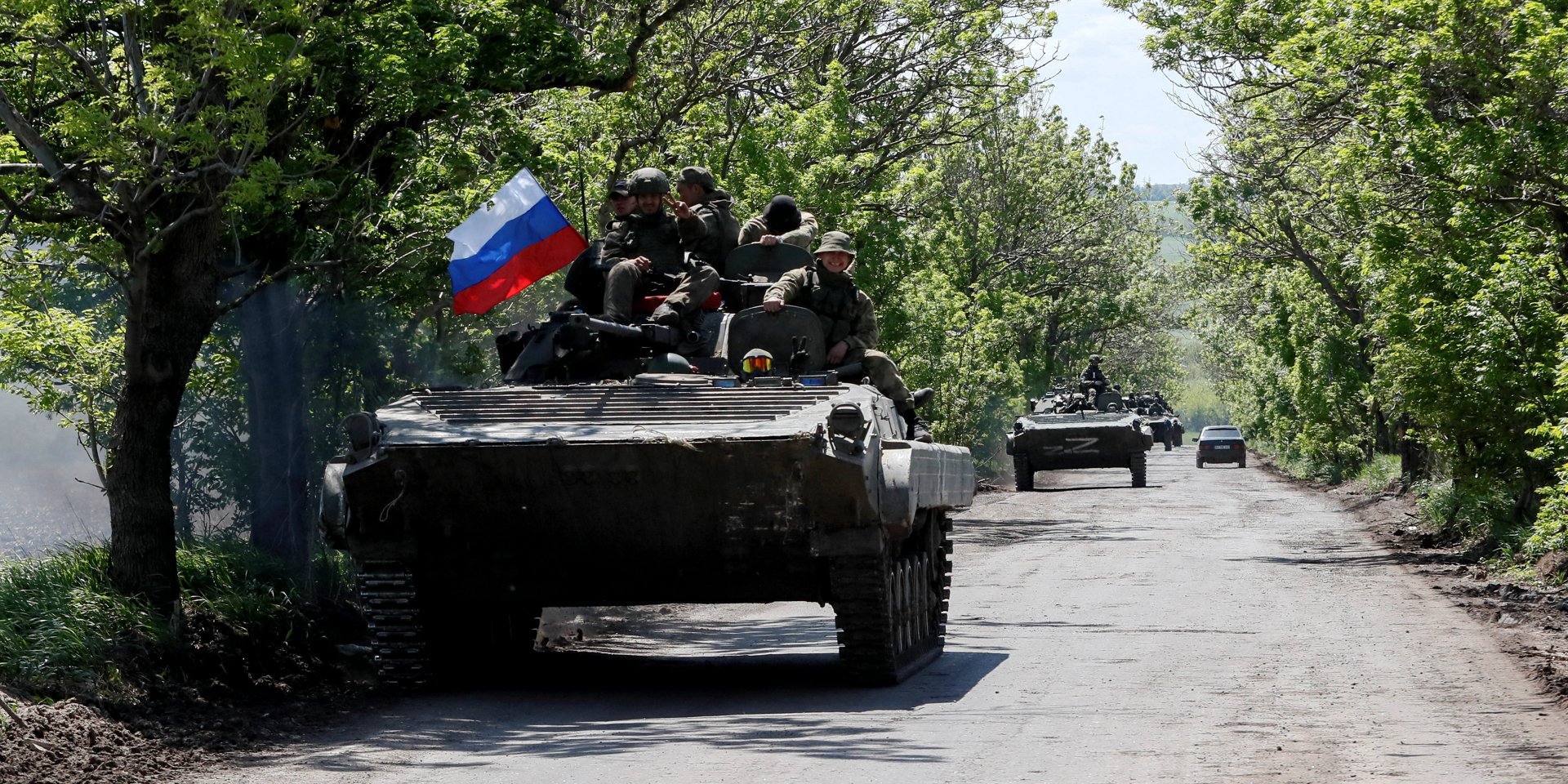 Russian occupiers (Photo: REUTERS/Alexander Ermochenko)