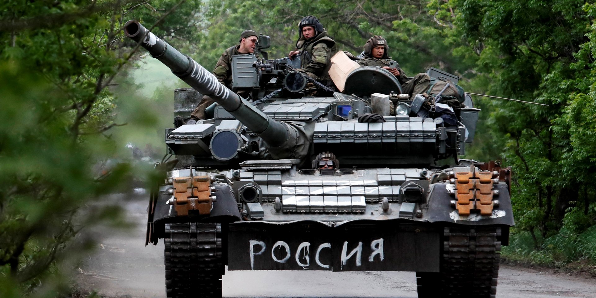 Russian occupiers (Photo: REUTERS/Alexander Ermochenko)