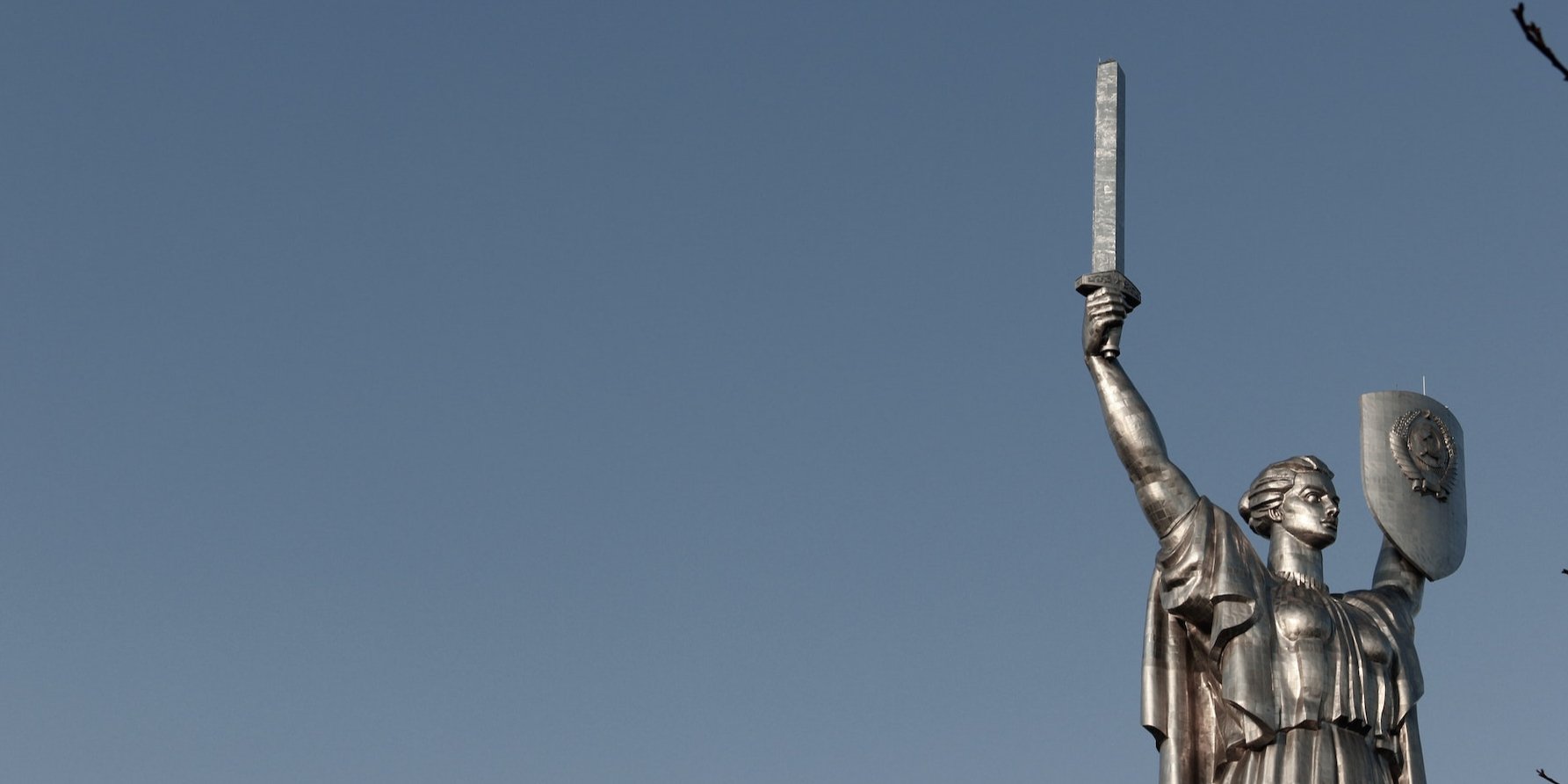 The Motherland Monument in Kyiv (Photo: Denis Zalevsky via Unsplash)