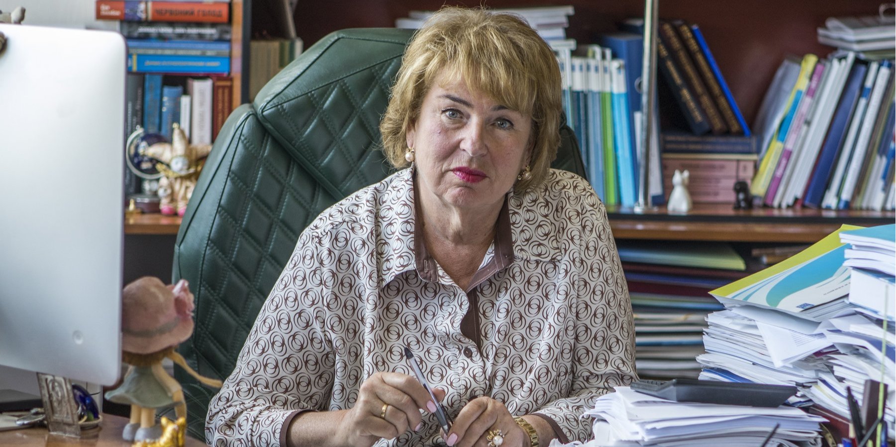 Professor Ella Libanova, director of the M. Ptukha Institute of Demography and Social Research of the National Academy of Sciences of Ukraine, is convinced that the post-war baby boom should not be expected. (Photo: Oleksandr Medvedev)