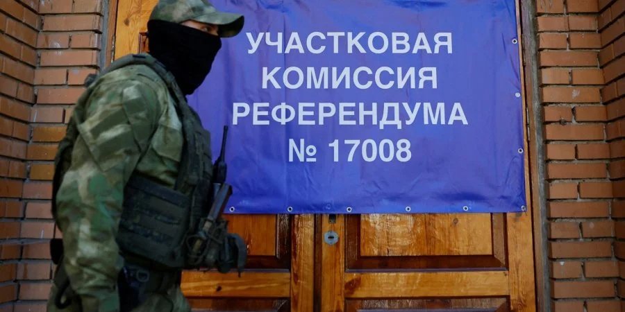 Sham referendum in Kherson Oblast (Photo: REUTERS/Alexander Ermochenko)