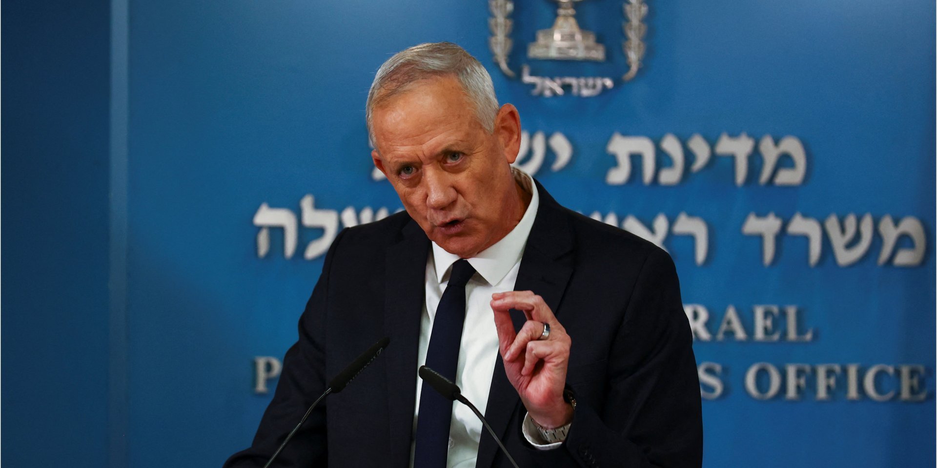 Benjamin Gantz (Photo: REUTERS/Ronen Zvulun)
