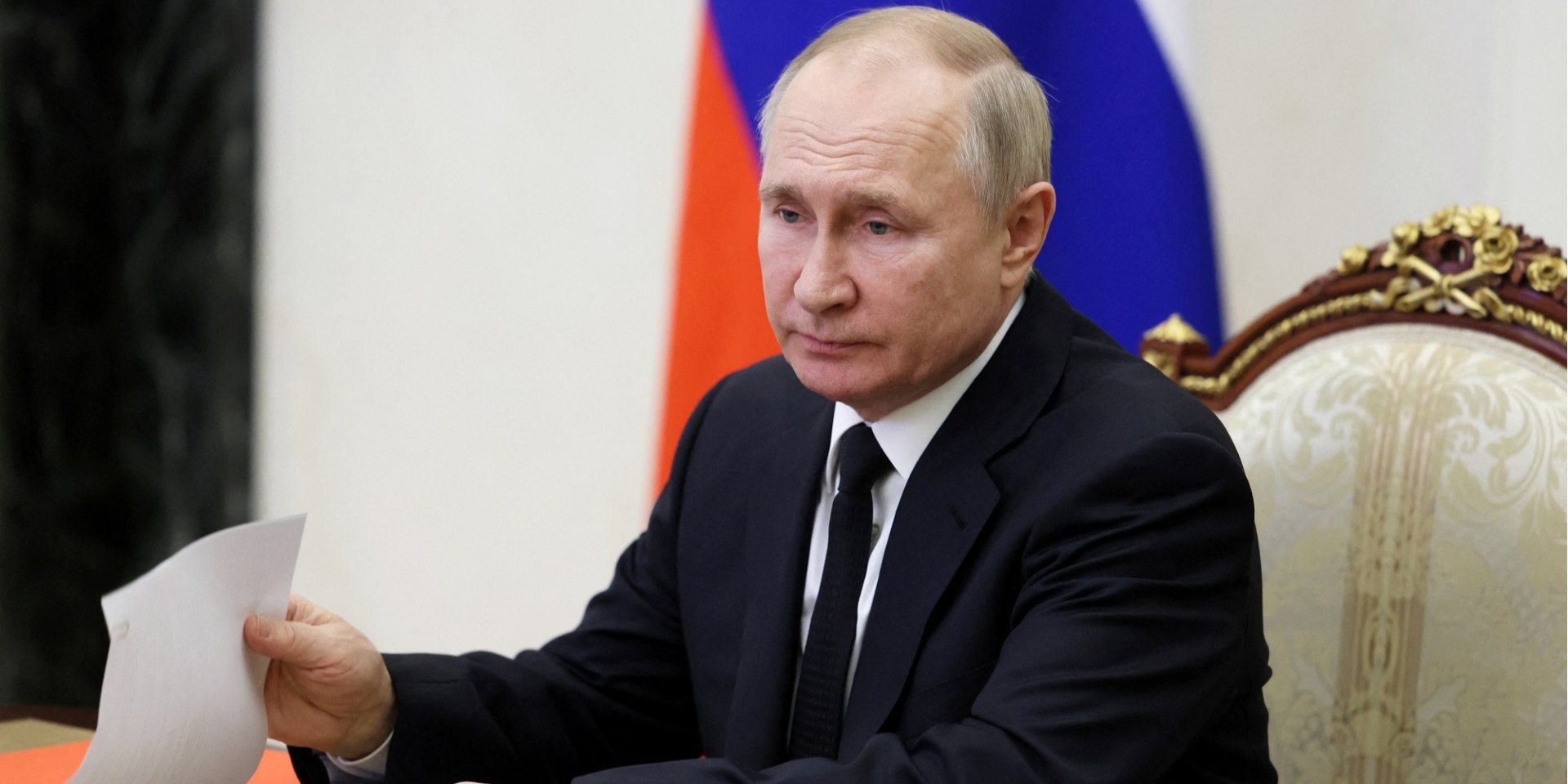Російський диктатор Володимир Путін на&nbsp;засіданні Ради безпеки&nbsp;РФ 6 грудня (Фото: Sputnik/Mikhail Metzel/Pool via REUTERS)
