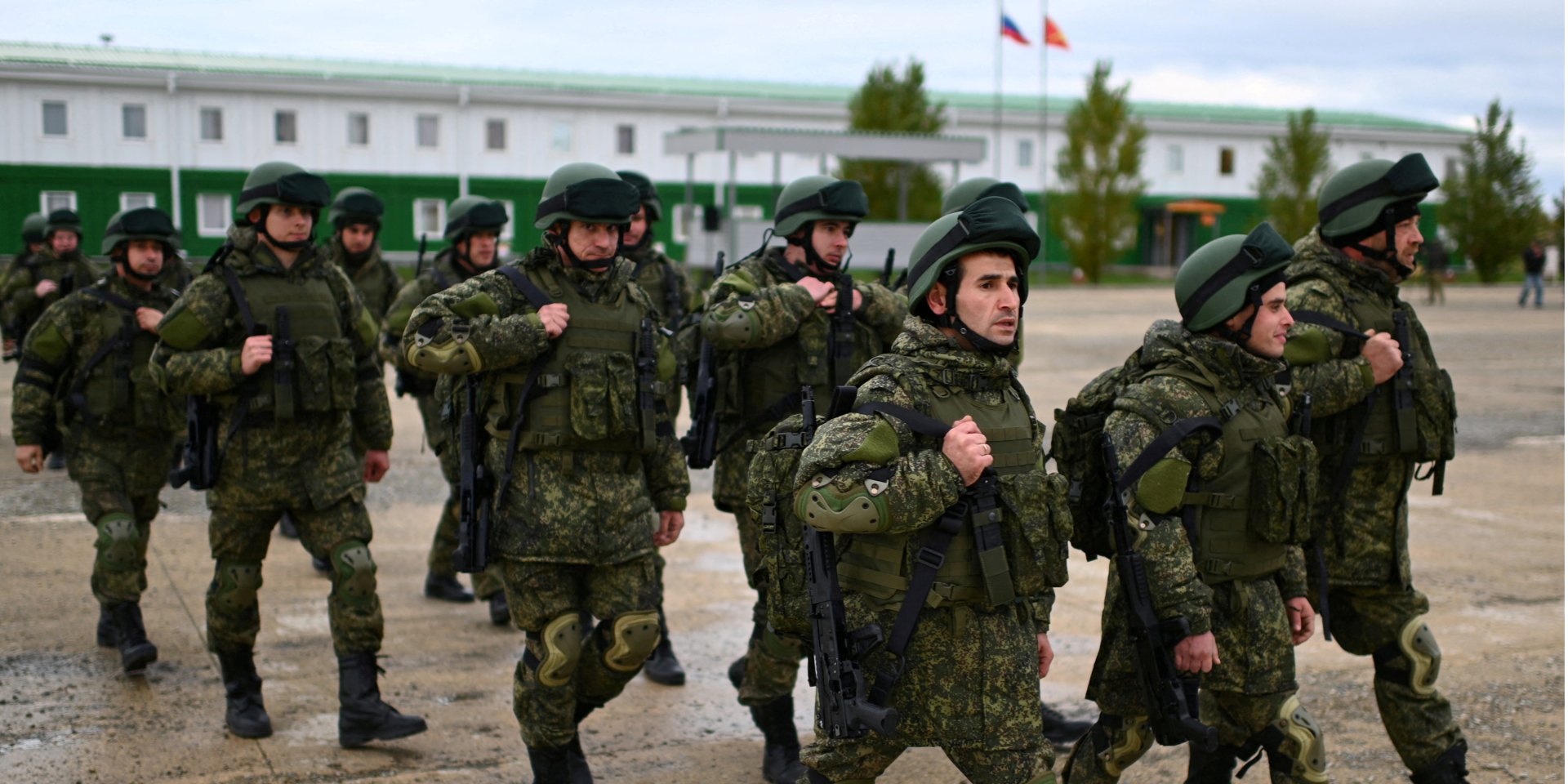 Mobilized Russians in Rostov region of the Russian Federation, October 31 (Photo: REUTERS/Sergey Pivovarov)