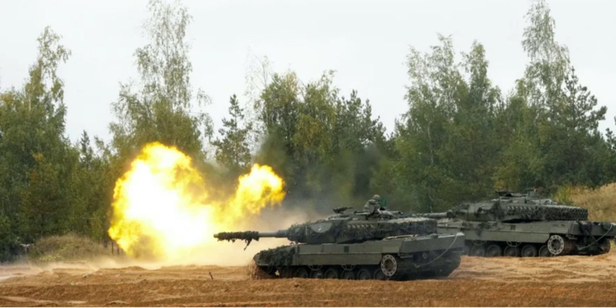 Tanks Leopard 2 (Photo: REUTERS/Ints Kalnins)