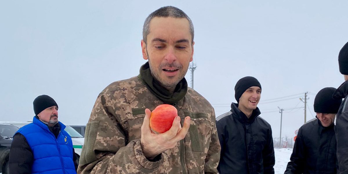 Максим Колесніков повернувся в&nbsp;Україну в&nbsp;результаті обміну, який відбувся на&nbsp;початку лютого (Фото: Андрій Качор)