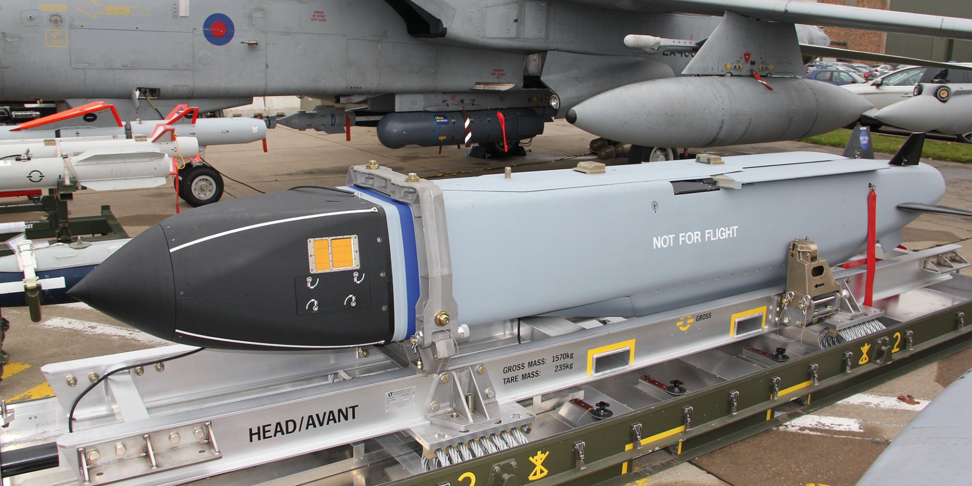 Franco-British Storm Shadow cruise missile (Photo: Jerry Gunner via Flickr)
