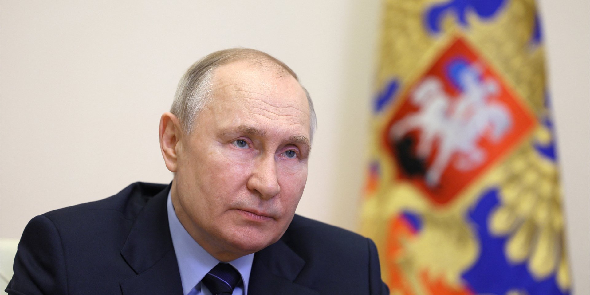 Російський диктатор Володимир Путін, 20 квітня 2023 року (Фото: Sputnik/Gavriil Grigorov/Kremlin via REUTERS)