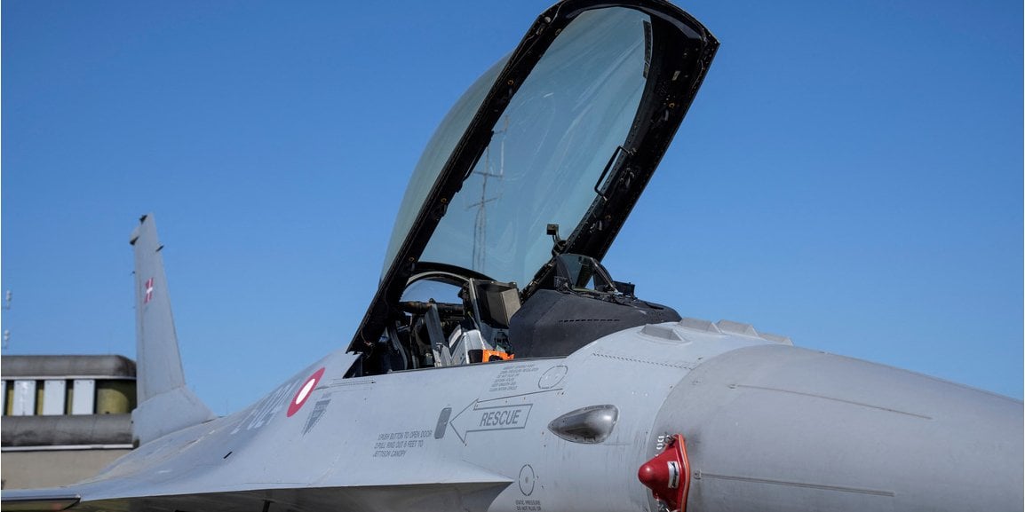 Danish fighter F-16 (Photo: Ritzau Scanpix/Bo Amstrup via REUTERS)