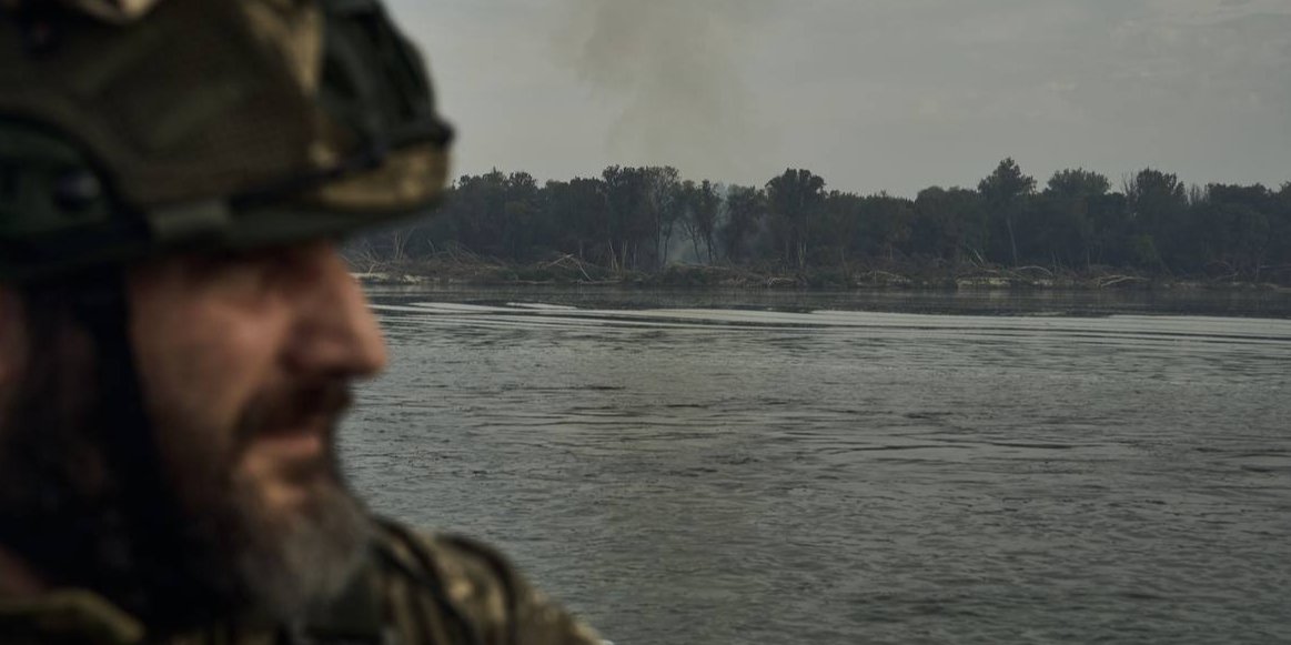 Ukrainian fighters advance on the left bank of Kherson Oblast (Photo: Kostiantyn & Vlada Liberov/ Zelenskiy/Official)