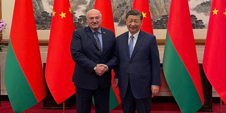 Lukashenko and Xi Jinping (Photo: https://t.me/pul1)
