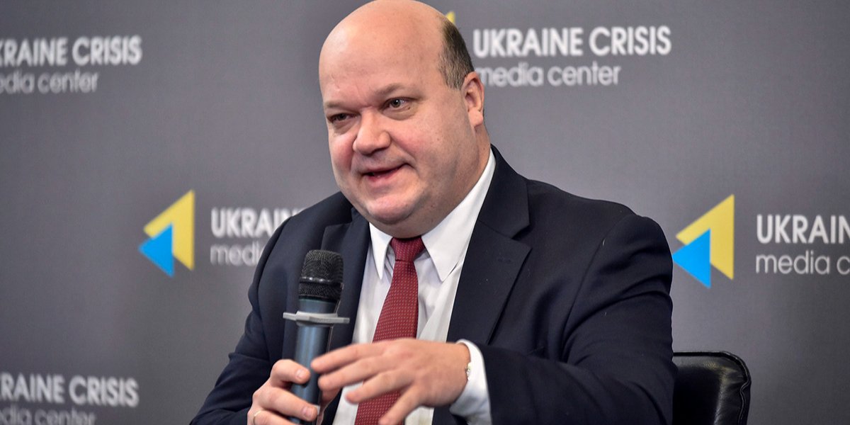 Посол України у&nbsp;США у&nbsp;2015−2019 роках Валерій Чалий (Фото: Український кризовий медіа-центр)