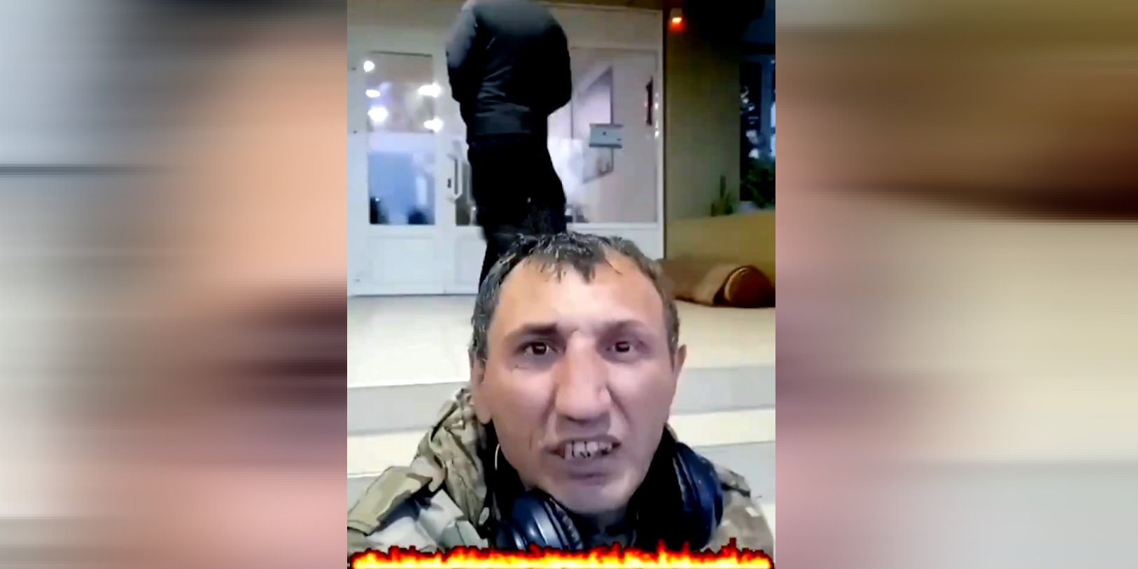 Воєнний злочинець скаржиться, що&nbsp;державі на&nbsp;нього наплювати (Фото: Скриншот відео Ars7513/X)