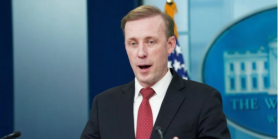 White House National Security Adviser Jake Sullivan at a press briefing in Washington, USA, April 9, 2024 (Photo: REUTERS/Kevin Lamarque)