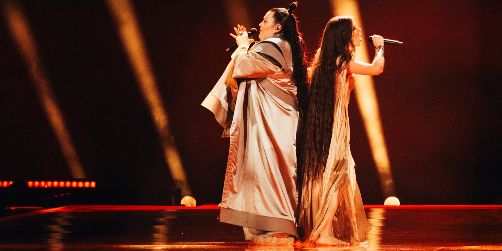 Alyona Alyona and Jerry Heil in the Eurovision semi-finals (Photo: @Sarah Louis Bennett/EBU)