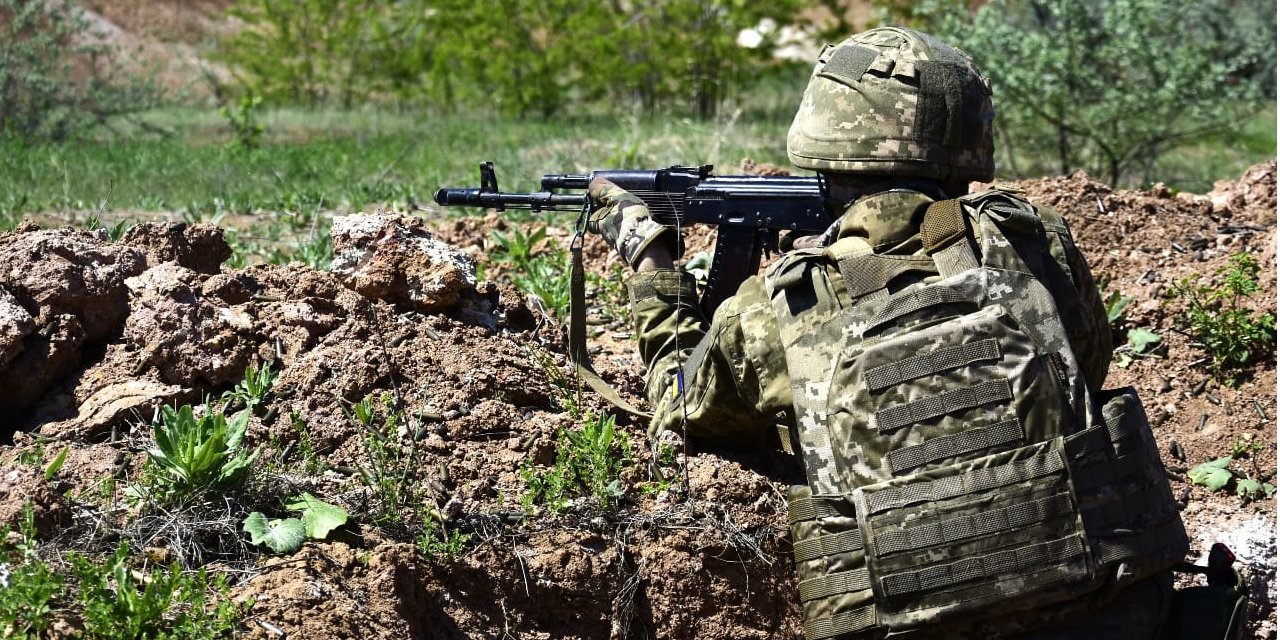 Боец ВСУ (Фото: Генеральный штаб ВСУ/Facebook)