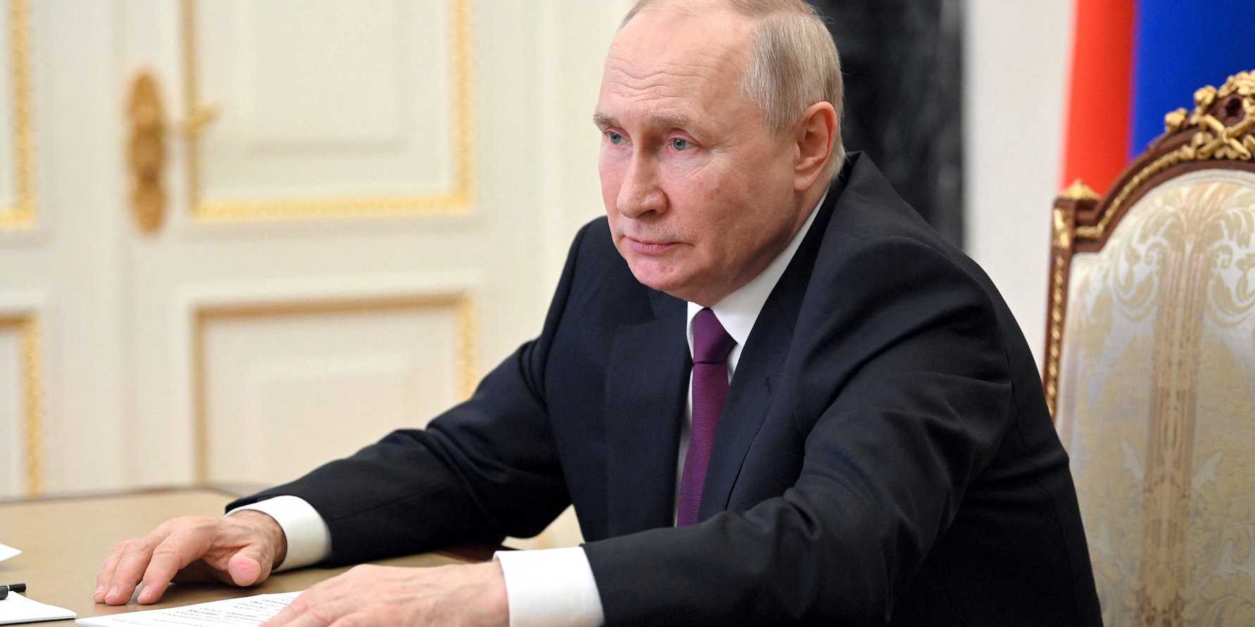 Путін (Фото: Sputnik/Alexander Kazakov/Kremlin via REUTERS)