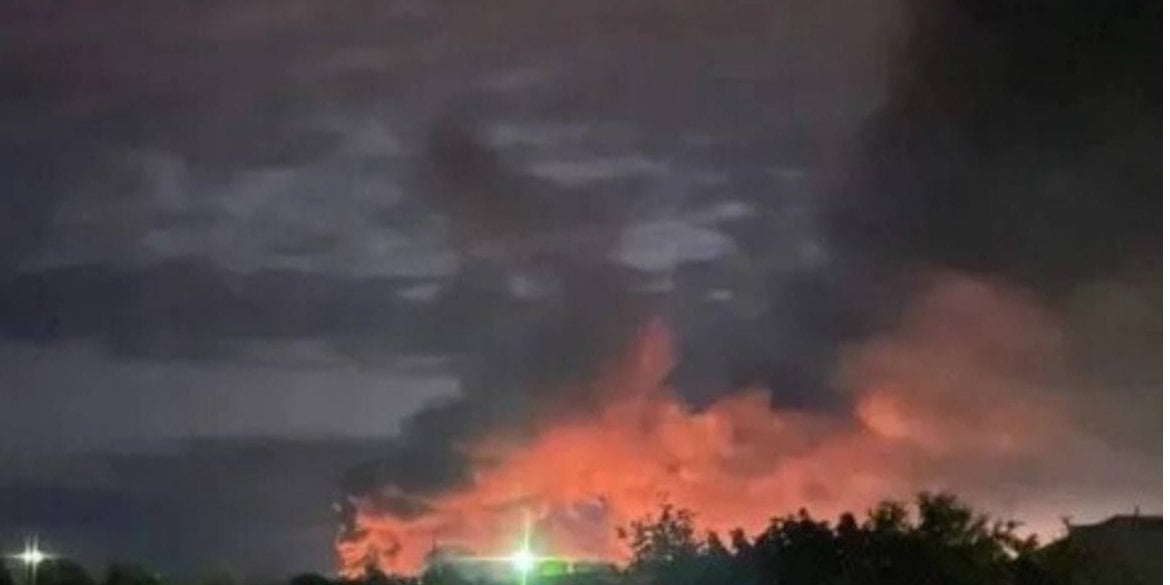 Consequences of drone attacks on targets in Russia (Photo: ASTRA/Telegram)