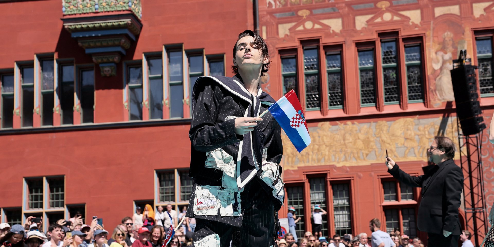 Представитель Хорватии на&nbsp;Евровидении 2025 Марко Босняк (Фото: REUTERS/Денис Балибуз)