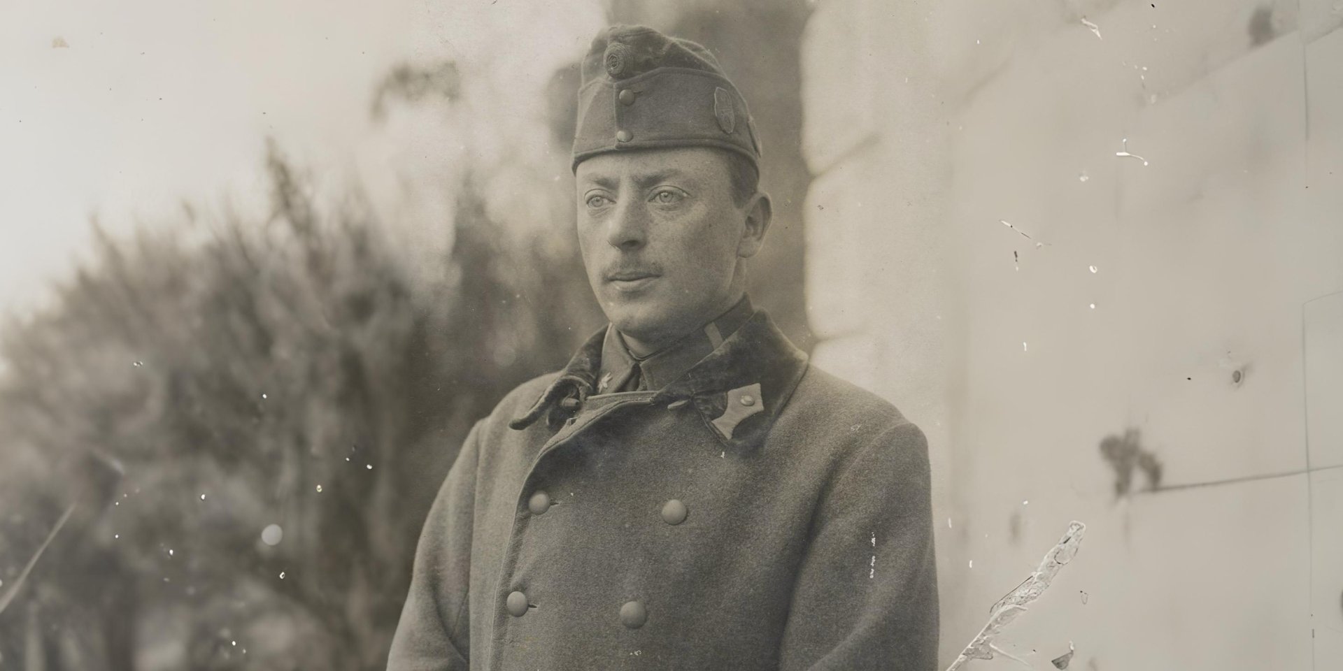 Петро Франко в&nbsp;австрійській військовій формі УСС зимового зразка, 1915 рік (Фото: Дім Франка)