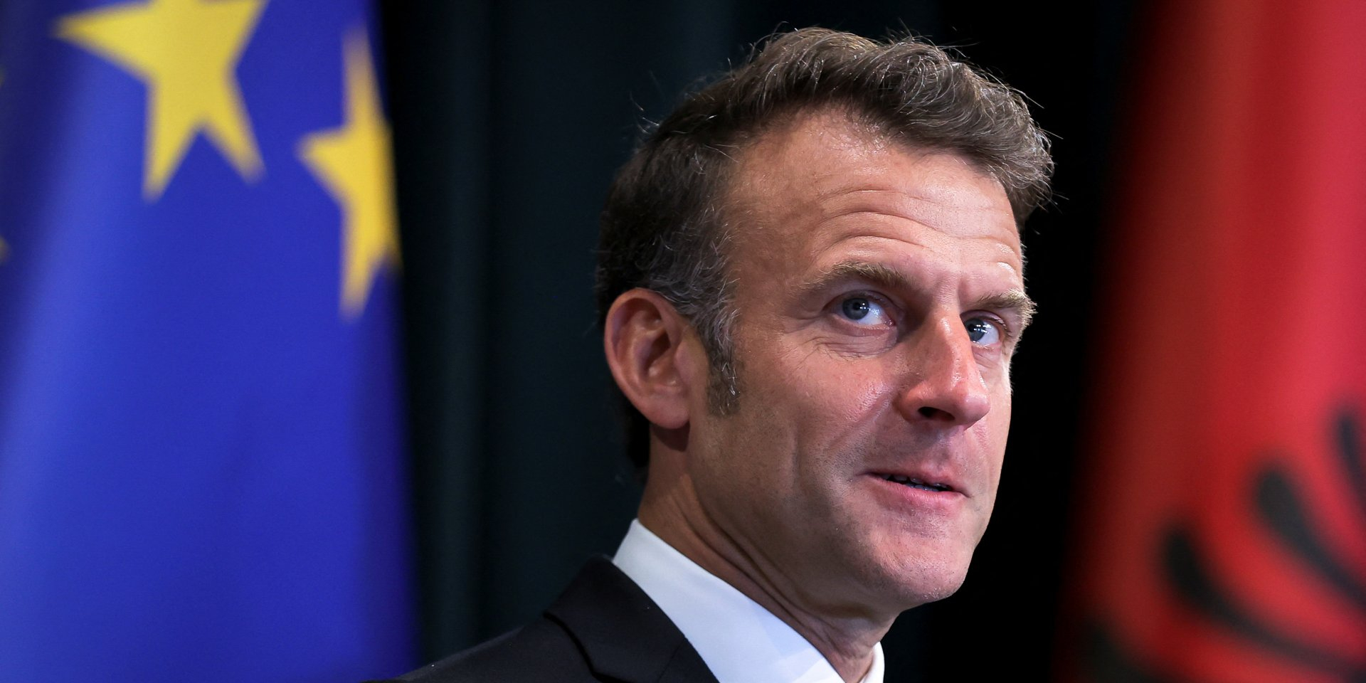 Emmanuel Macron (Photo: REUTERS/Valdrin Xhemaj)