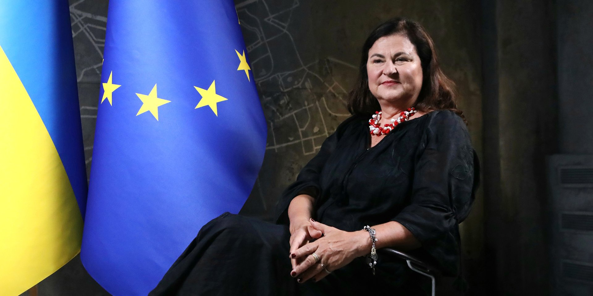 Katarina Mathernova, EU ambassador to Ukraine (Photo: Volodymyr Tarasov/Ukrinform/Sipa USA via Reuters)