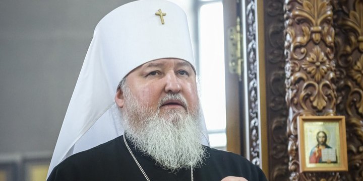 Митрополит Кирило очолює Синодальний відділ РПЦ «із взаємодії зі збройними силами та&nbsp;правоохоронними органами» (Фото: Прес-служба Ставропольської Єпархії)