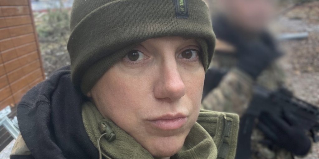 Американка Сара Эштон-Сирилло на&nbsp;востоке Украины (Фото: Предоставлено Сарой Эштон-Сирилло)