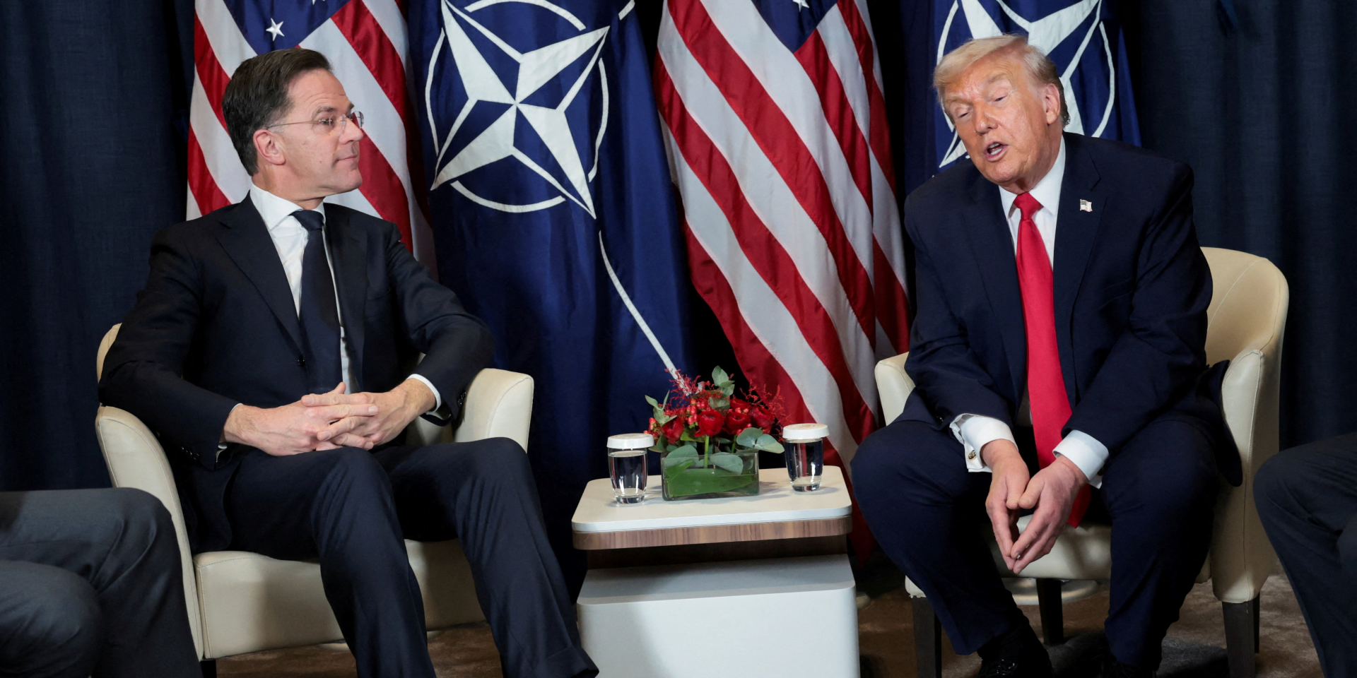 Mark Rutte and Donald Trump (Photo: REUTERS/Jonathan Ernst/File Photo)