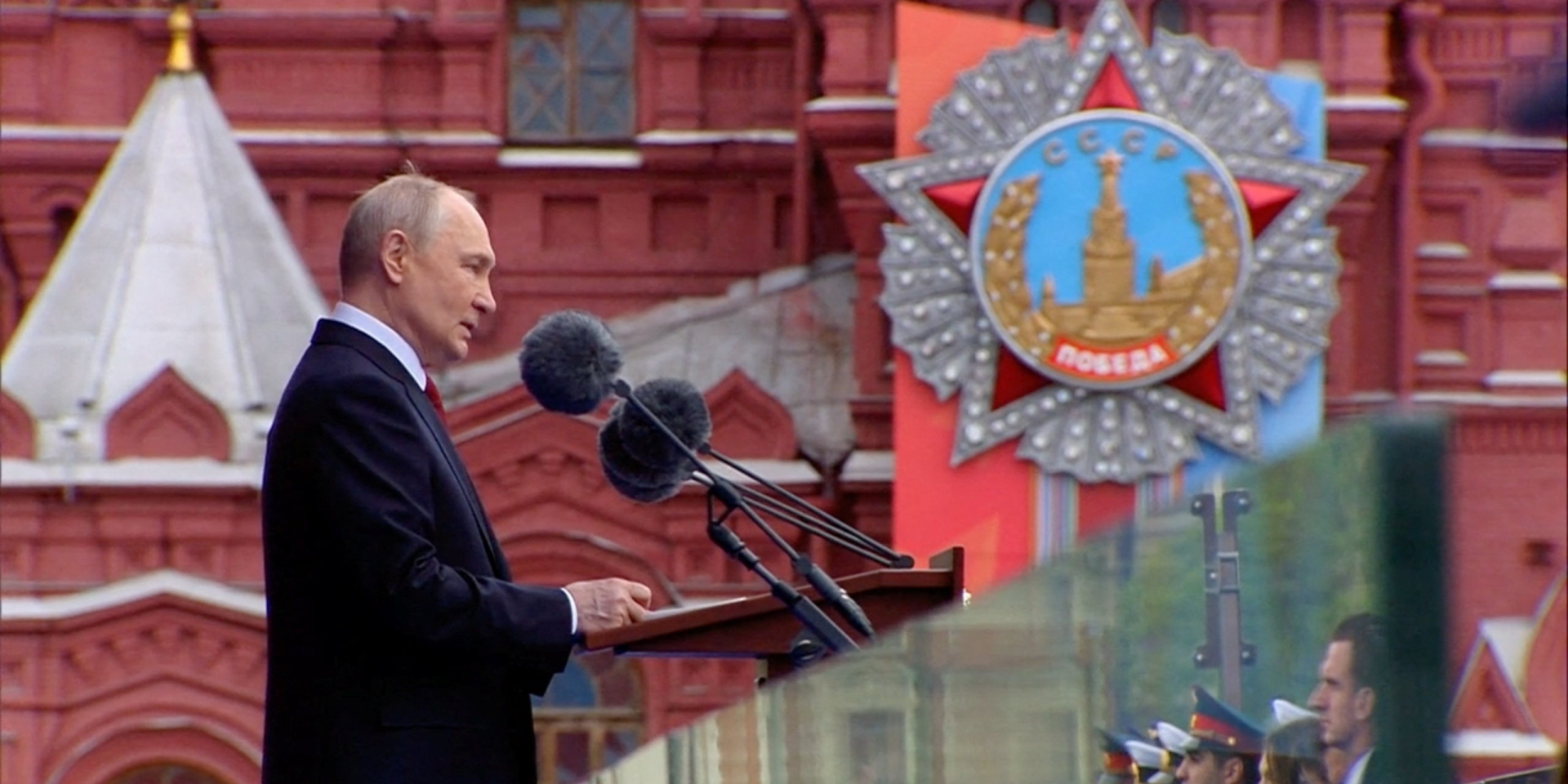 Військовий парад у&nbsp;Москві 9 травня 2026 року відбувається на&nbsp;тлі занепокоєння Кремля щодо війни в&nbsp;Україні (Фото: Kremlin.ru/Handout via REUTERS)