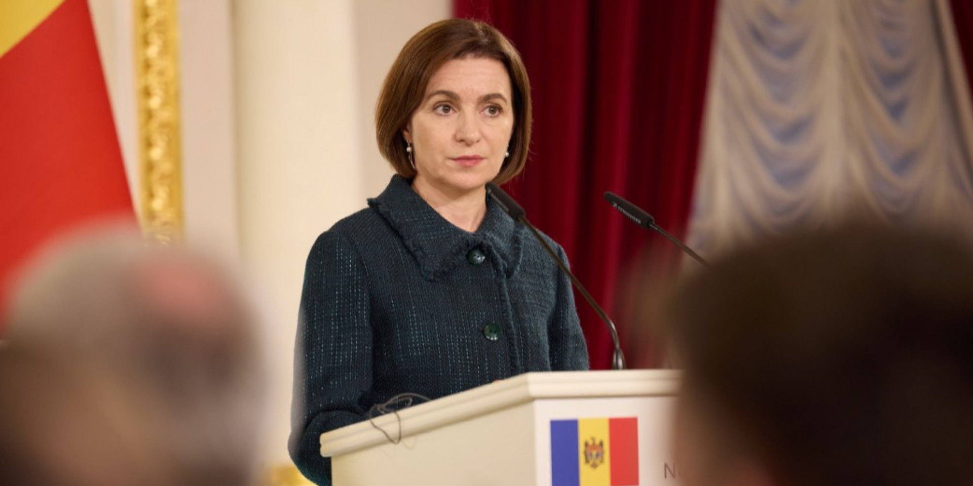 Росія не&nbsp;має жодного стосунку до рішення про вступ Молдови до ЄС, зазначила Майя Санду (Фото: president.gov.ua)