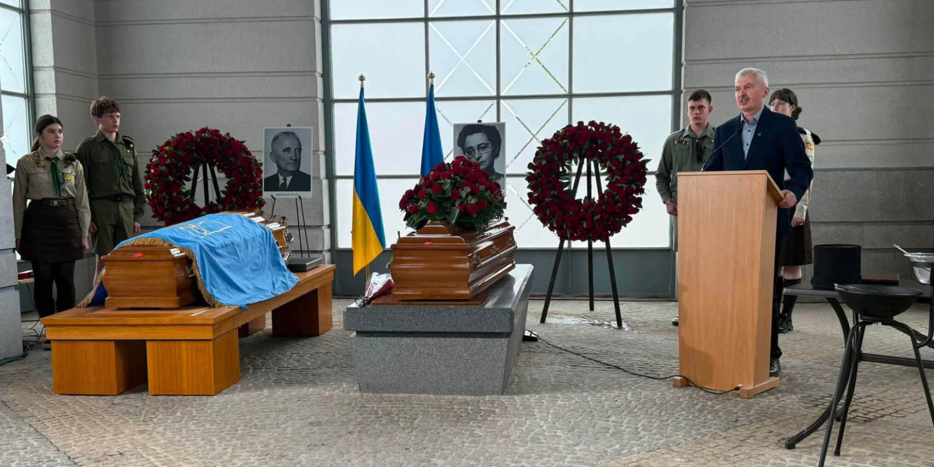 Софію Федак-Мельник перепоховають у&nbsp;Києві з&nbsp;чоловіком Андрієм Мельником (Фото: Facebook Юрій Юзич)