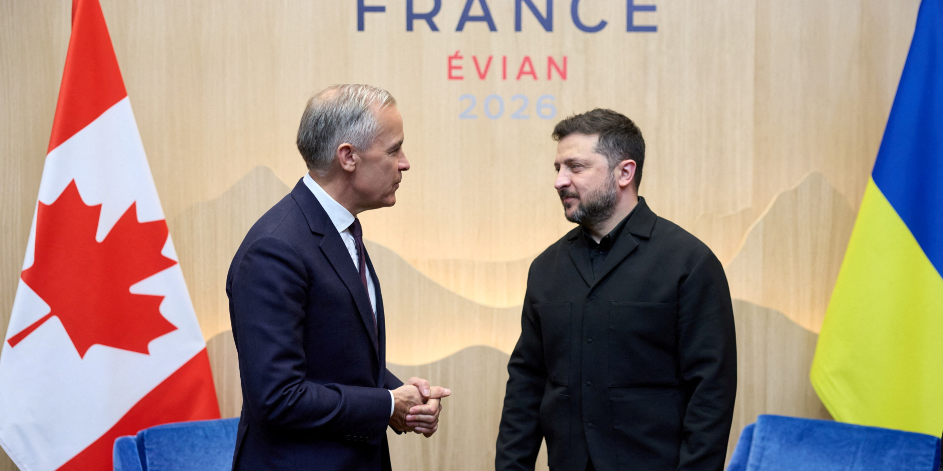 Mark Carney and Volodymyr Zelenskyy (Photo: President's Office)