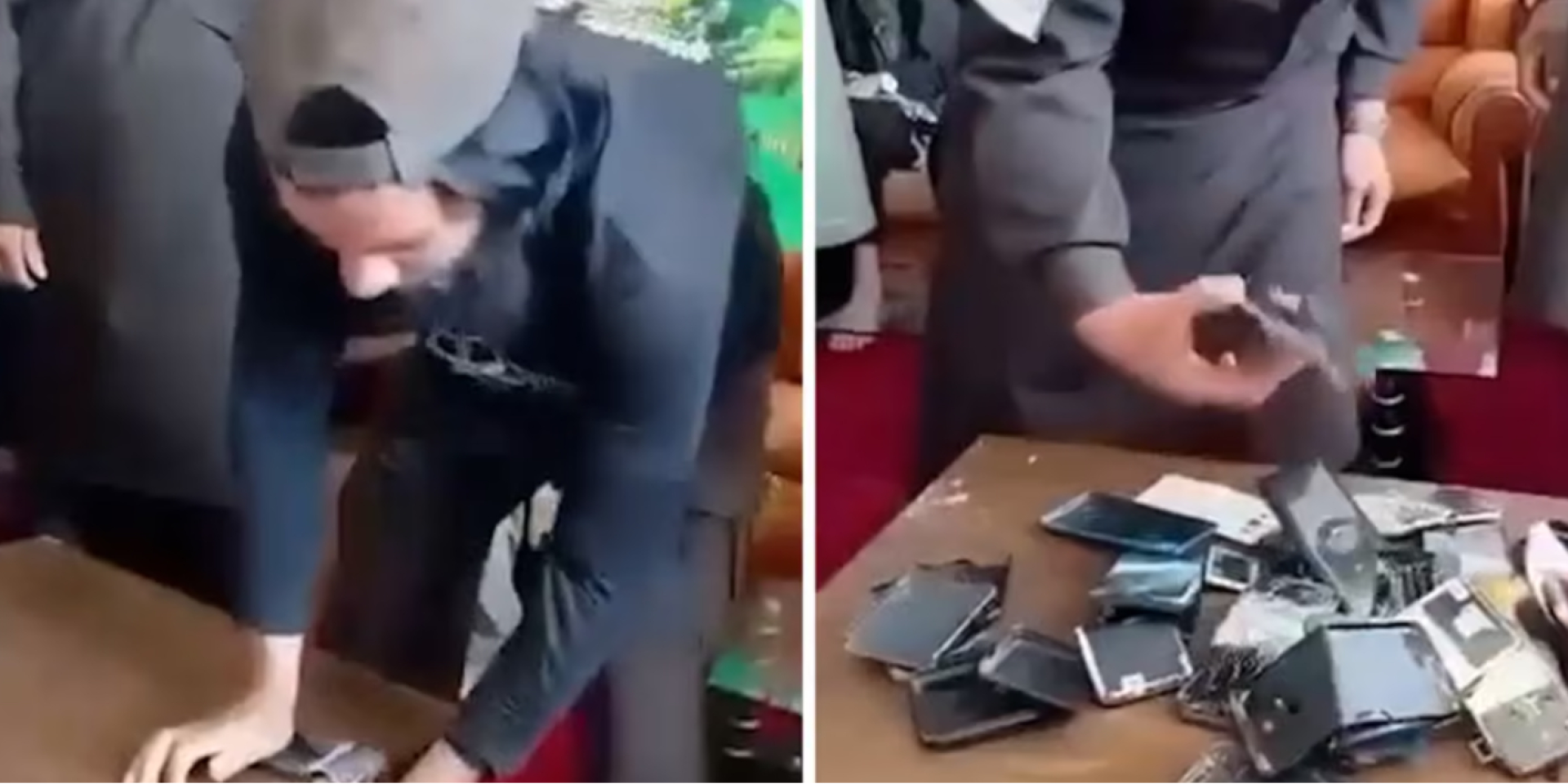 В&nbsp;Афганістані представники Талібан почали розбивати телефони посадовців (Фото: News9/X/скриншот)