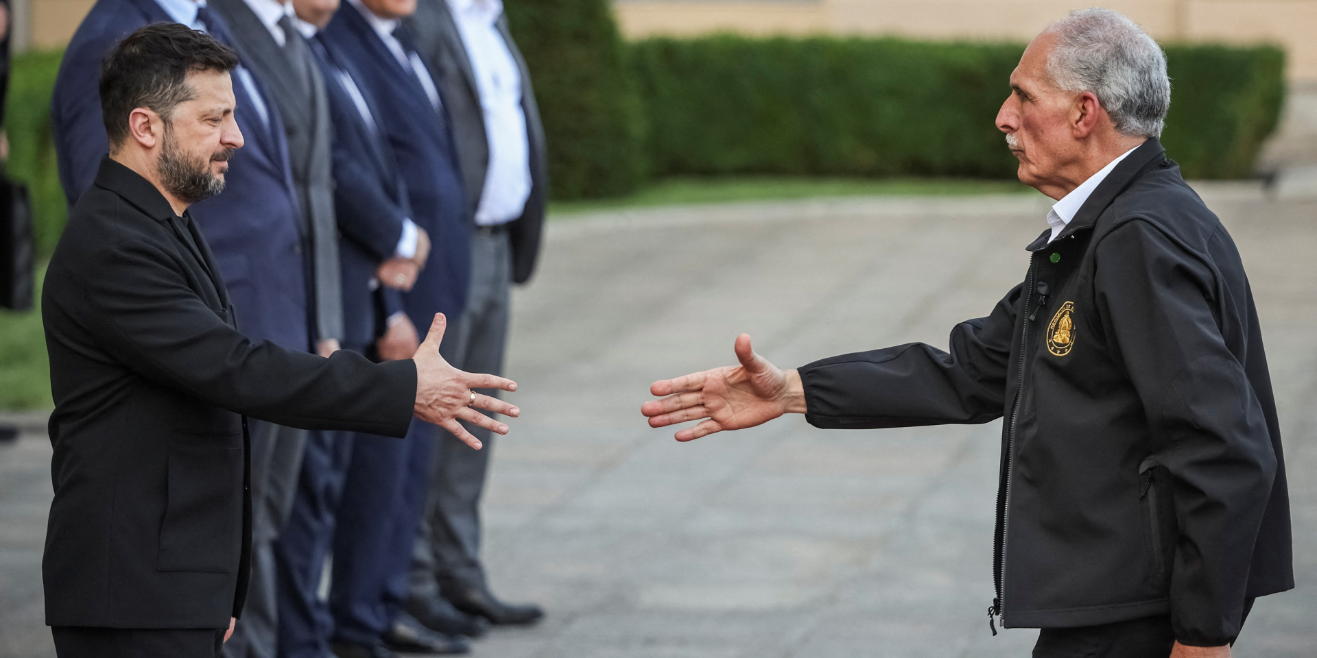 Президент України Володимир Зеленський та&nbsp;президент Гондурасу Насрі Асфура (Фото: REUTERS/Alina Smutko)