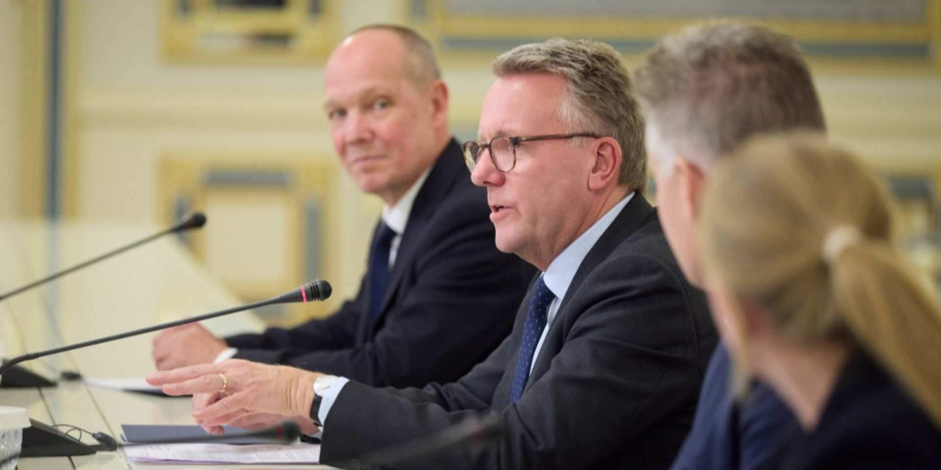 Міністр з&nbsp;питань міграції та інтеграції Данії Мортен Бьодсков (Фото: Офіс президента України)