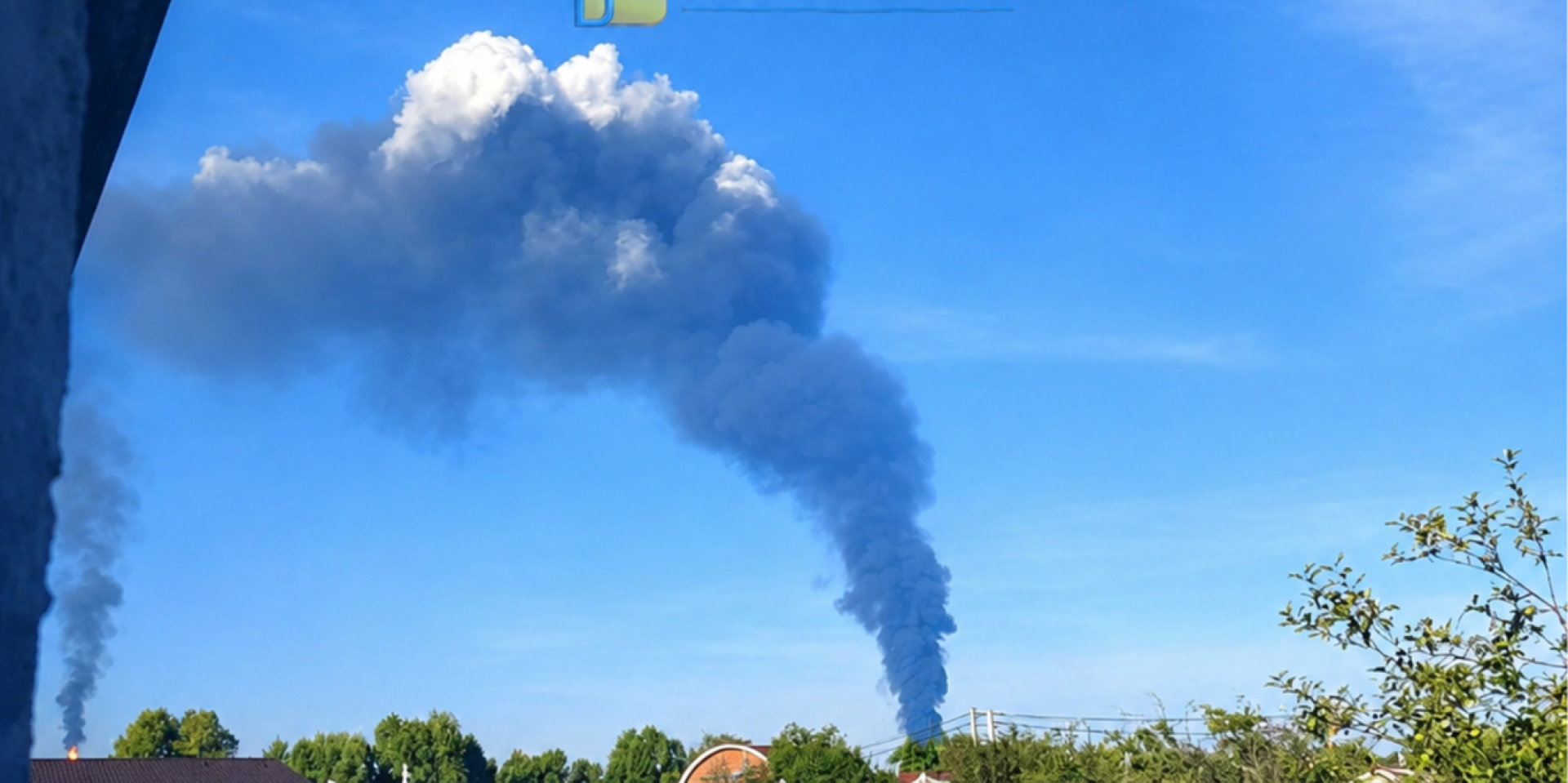 Fire at Kstovo oil refinery in Russia's Nizhny Novgorod Oblast after Ukraine's attack, July 2, 2026 (Photo: Exilenova+ / Telegram)