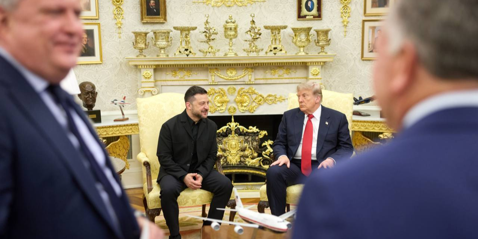 Президент України Володимир Зеленський та&nbsp;президент США Дональд Трамп у Білому домі, 28 липня 2026 року (Фото: Володимир Зеленський / Telegram)