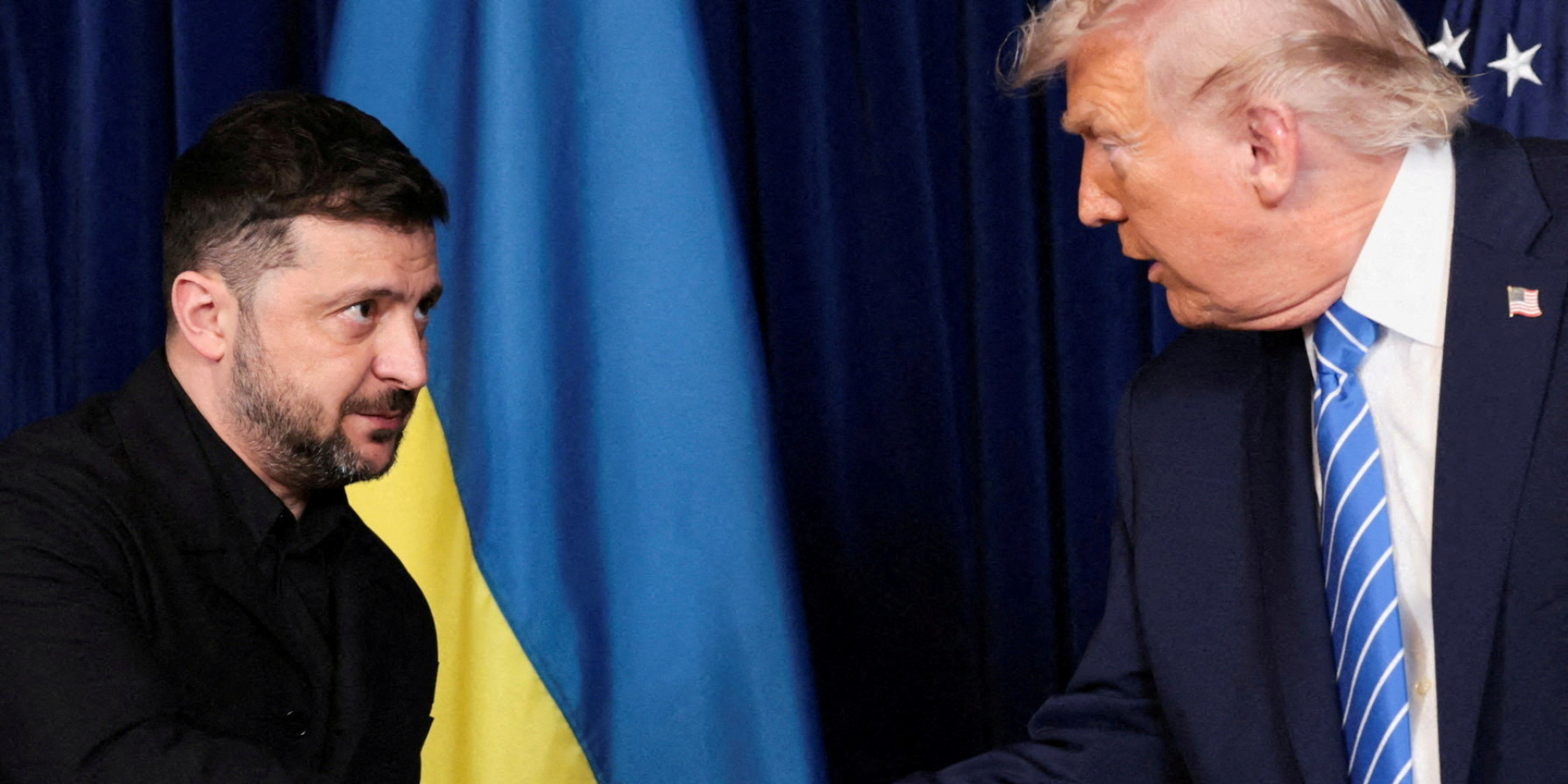 Президент України Володимир Зеленський і президент США Дональд Трамп (Фото: REUTERS/Jonathan Ernst)
