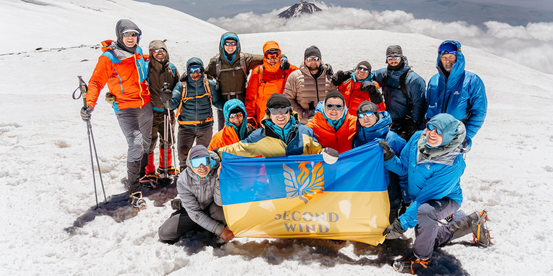 Ветерани під час сходження на&nbsp;гору Арарат (Фото: Фото надане спільнотою Друге дихання)