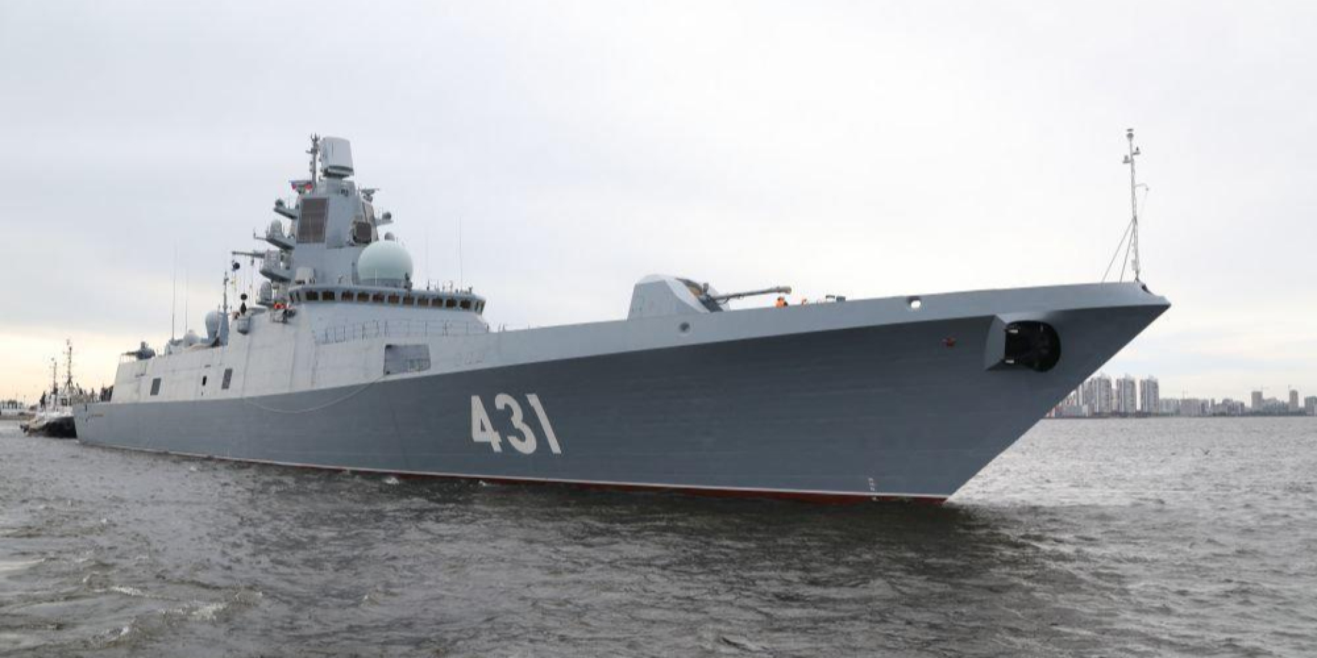 Побудований у&nbsp;2020 році Адмирал Касатонов вважається одним із найсучасніших військових кораблів російського флоту (Фото: Пресслужба північного флоту&nbsp;РФ)